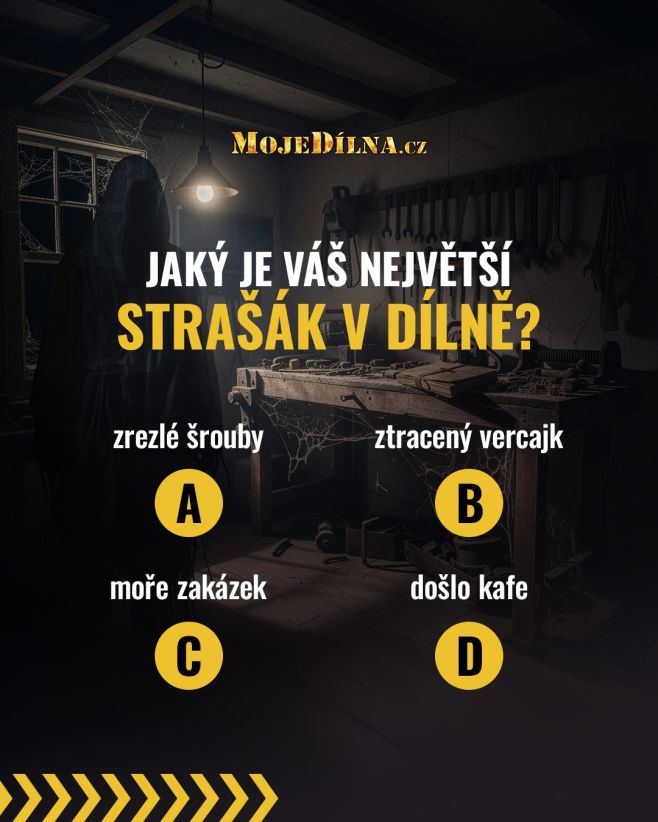 Pojďme si dát hlasovačku 👉 co vás v dílně dokáže vyděsit úplně nejvíc? 😱👻 #mojedilnacz #autoservis #automechanik #auto...
