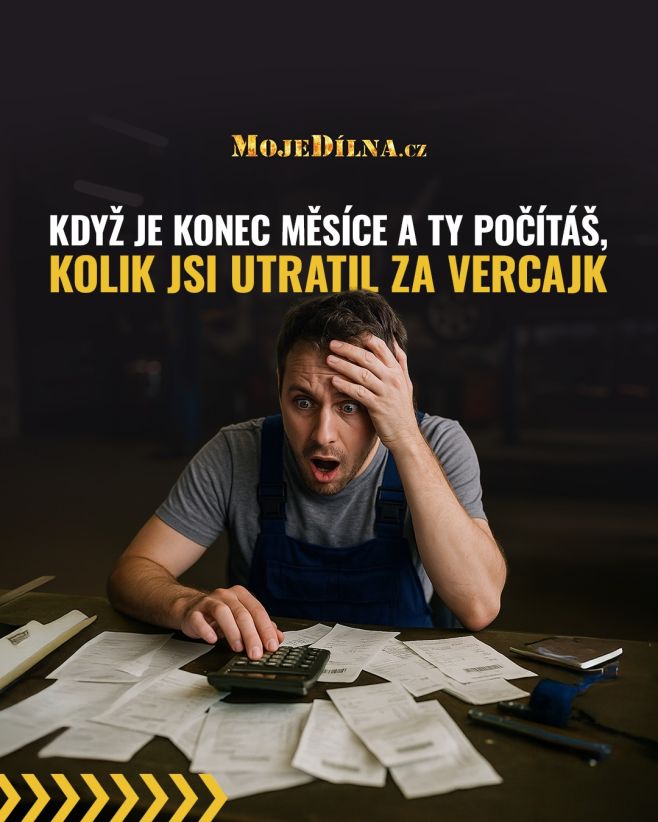 Ten pocit, když zjistíš, že tě vercajk přišel na víc než nájem... 🙃🔧 Chceš ušetřit? 👉 Registruj se na e-shopu a získej...